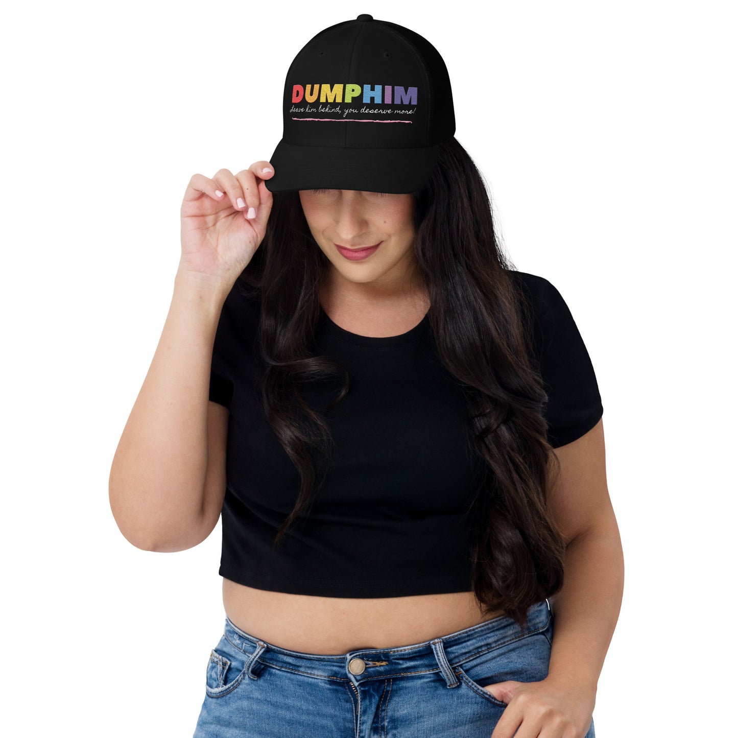 Dump him Trucker Cap